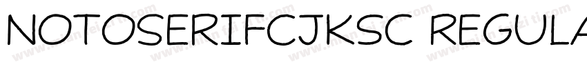 NotoSerifCJKsc Regular Identity H字体转换